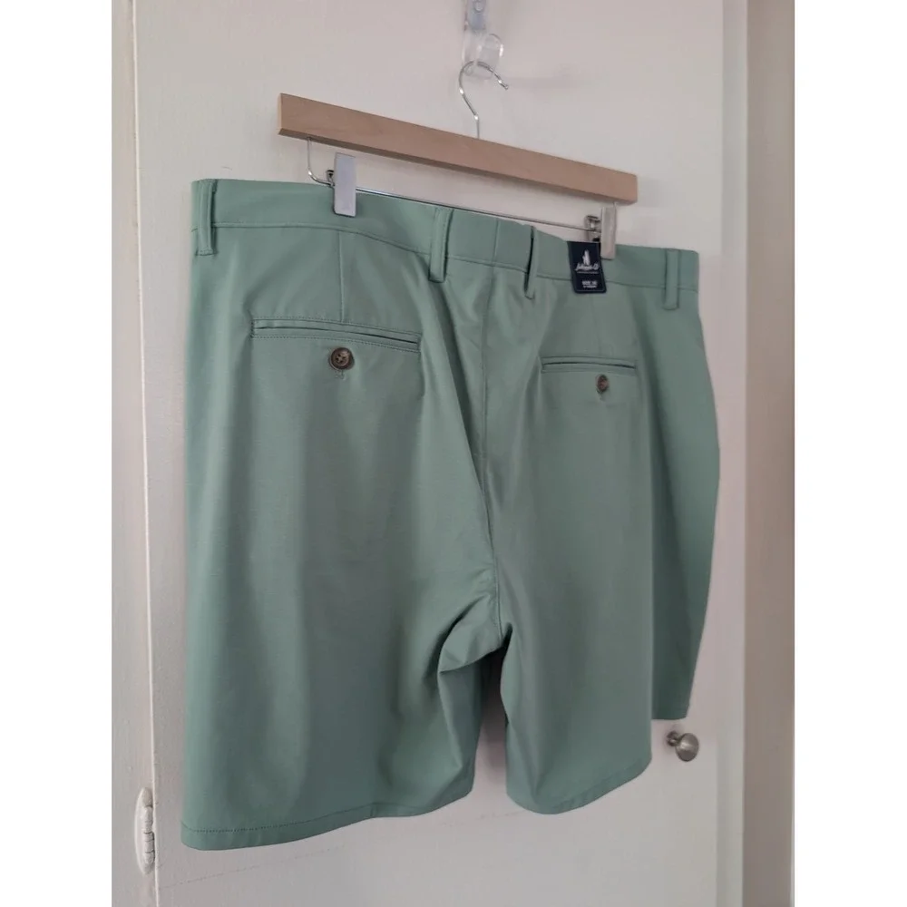 Johnnie-O Mens Jupiters Performance Golf Shorts Jungle Green 38 Men's 38 NEW